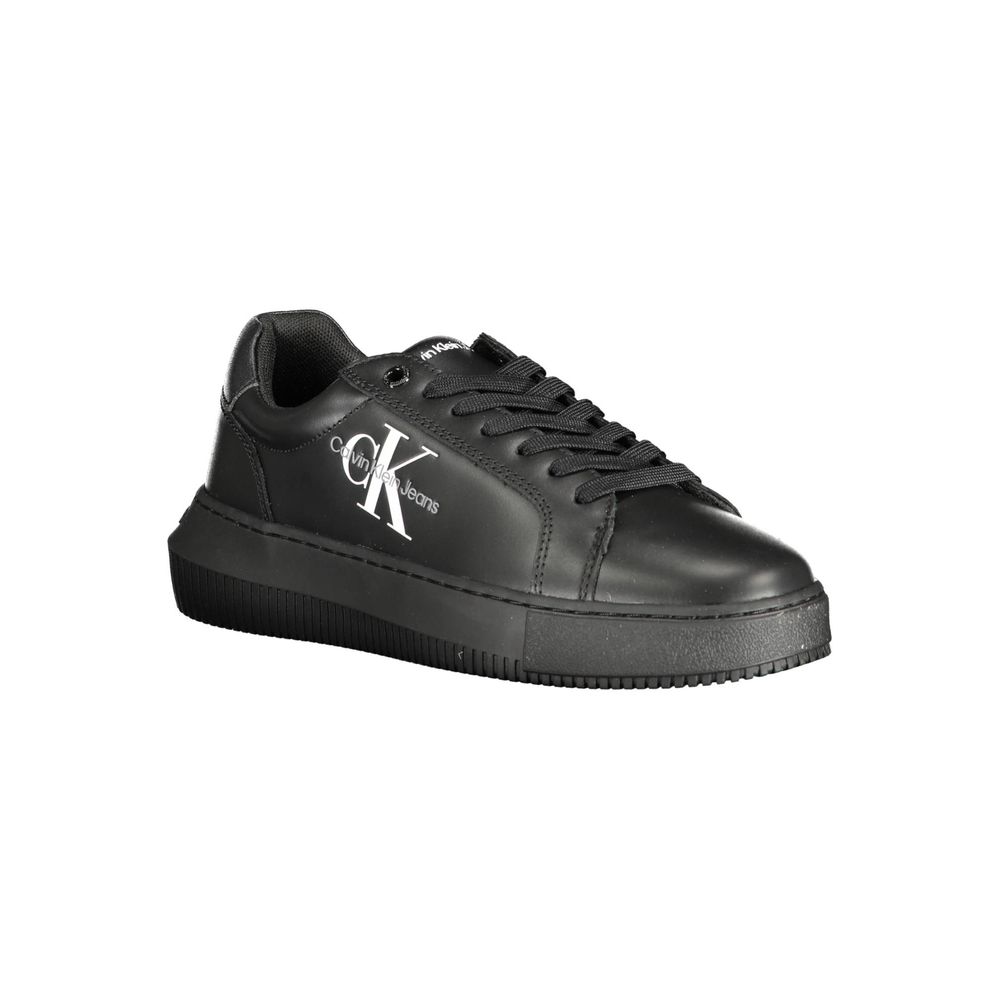 Calvin Klein Black Polyester Sneaker