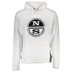 North Sails White Cotton Men Sweater