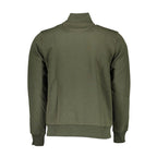 North Sails Green Cotton Men Sweater