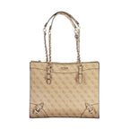 Guess Jeans Beige Polyethylene Handbag