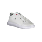 Tommy Hilfiger White Polyester Sneaker