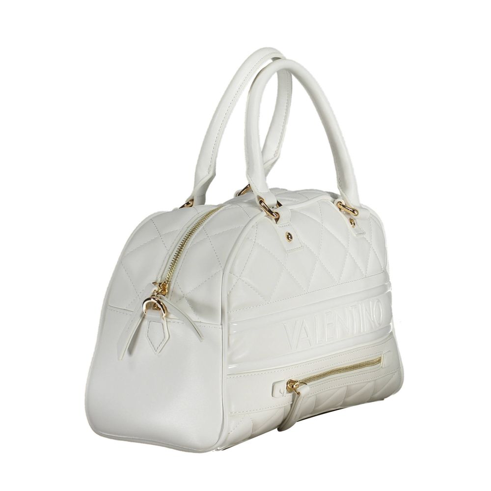 Mario Valentino White Polyethylene Handbag