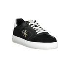 Calvin Klein Black Polyester Sneaker