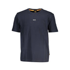 Hugo Boss Blue Cotton T-Shirt