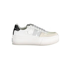 Calvin Klein White Polyester Sneaker
