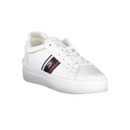 Tommy Hilfiger White Polyester Sneaker