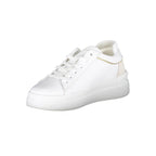 Tommy Hilfiger White Polyester Sneaker