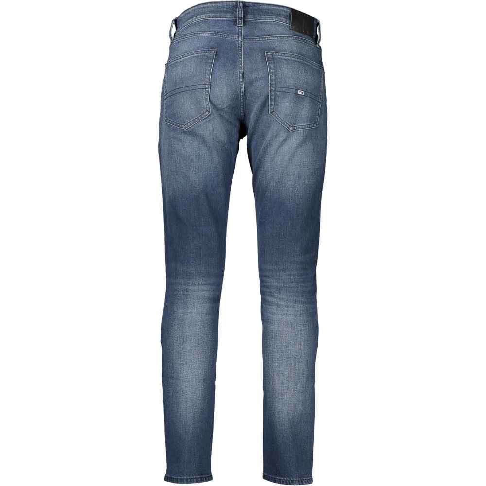 Tommy Hilfiger Blue Cotton Men Jeans