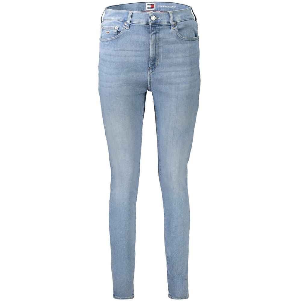 Tommy Hilfiger Blue Cotton Women's Skinny Jean