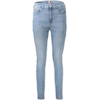 Tommy Hilfiger Blue Cotton Women's Skinny Jean