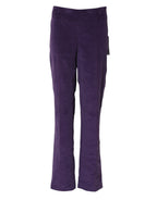 BENCIVENGA Purple High Waisted Flared Pants
