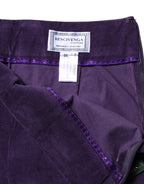 BENCIVENGA Purple High Waisted Flared Pants