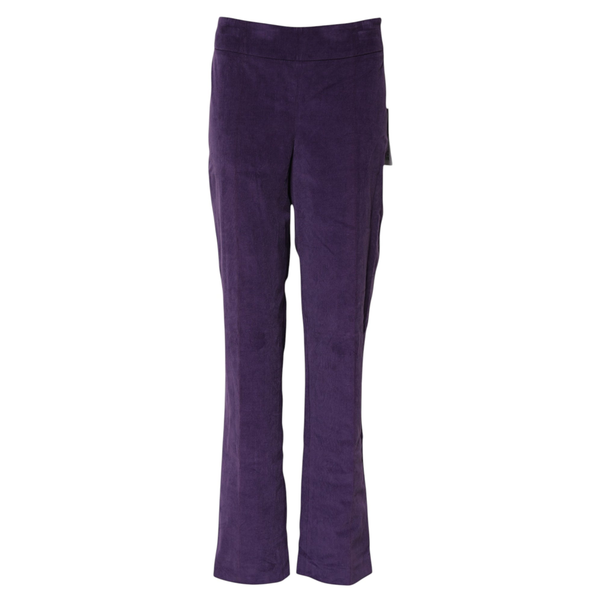 BENCIVENGA Purple High Waisted Flared Pants