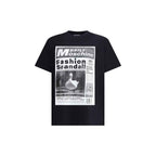 Moschino Black Cotton T-Shirt