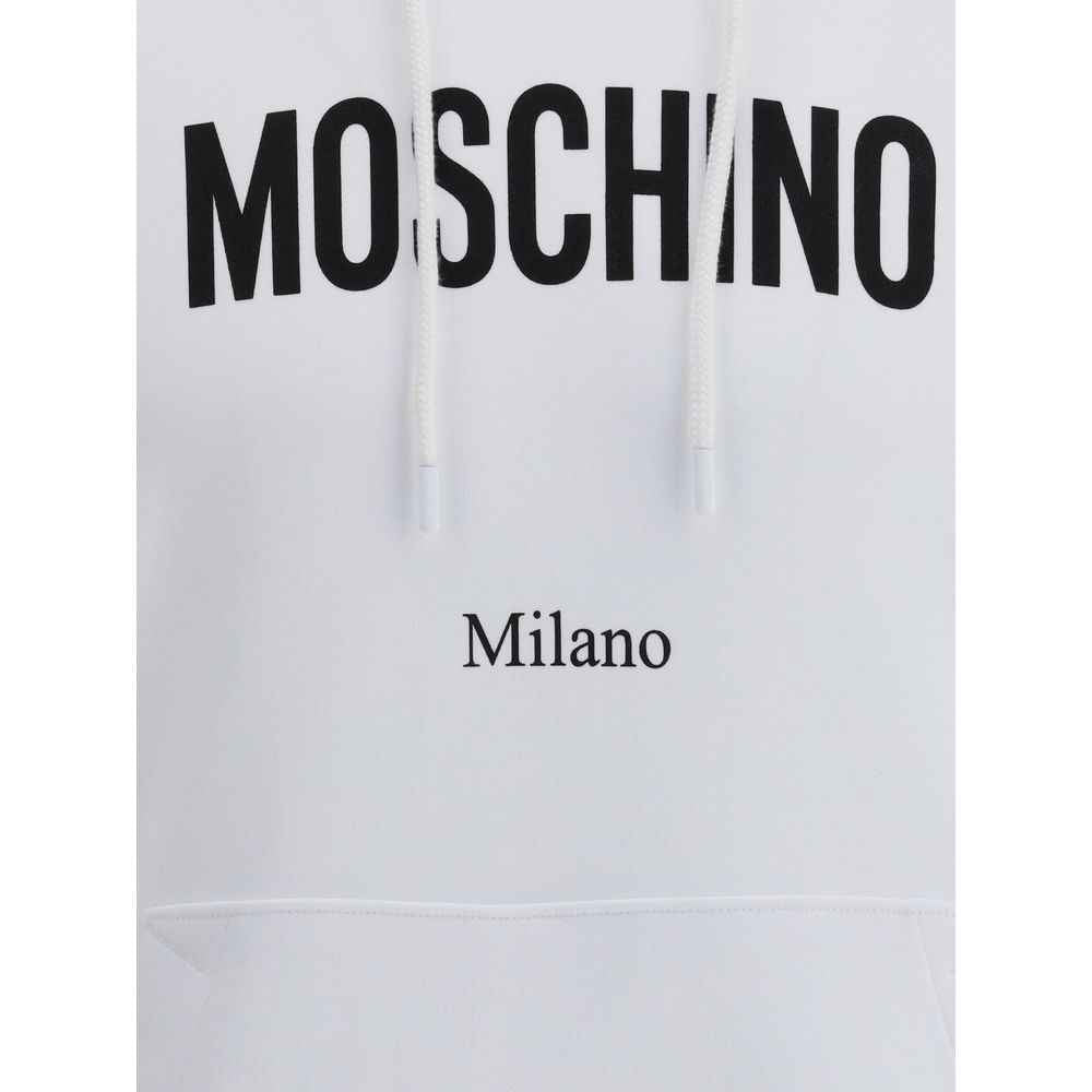 Moschino White Cotton Sweatshirt