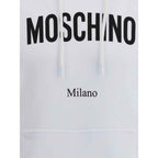 Moschino White Cotton Sweatshirt