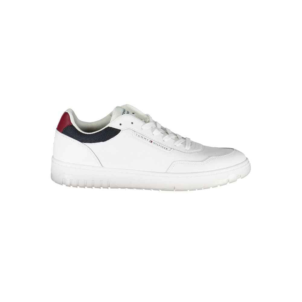 Tommy Hilfiger White Leather Sneaker