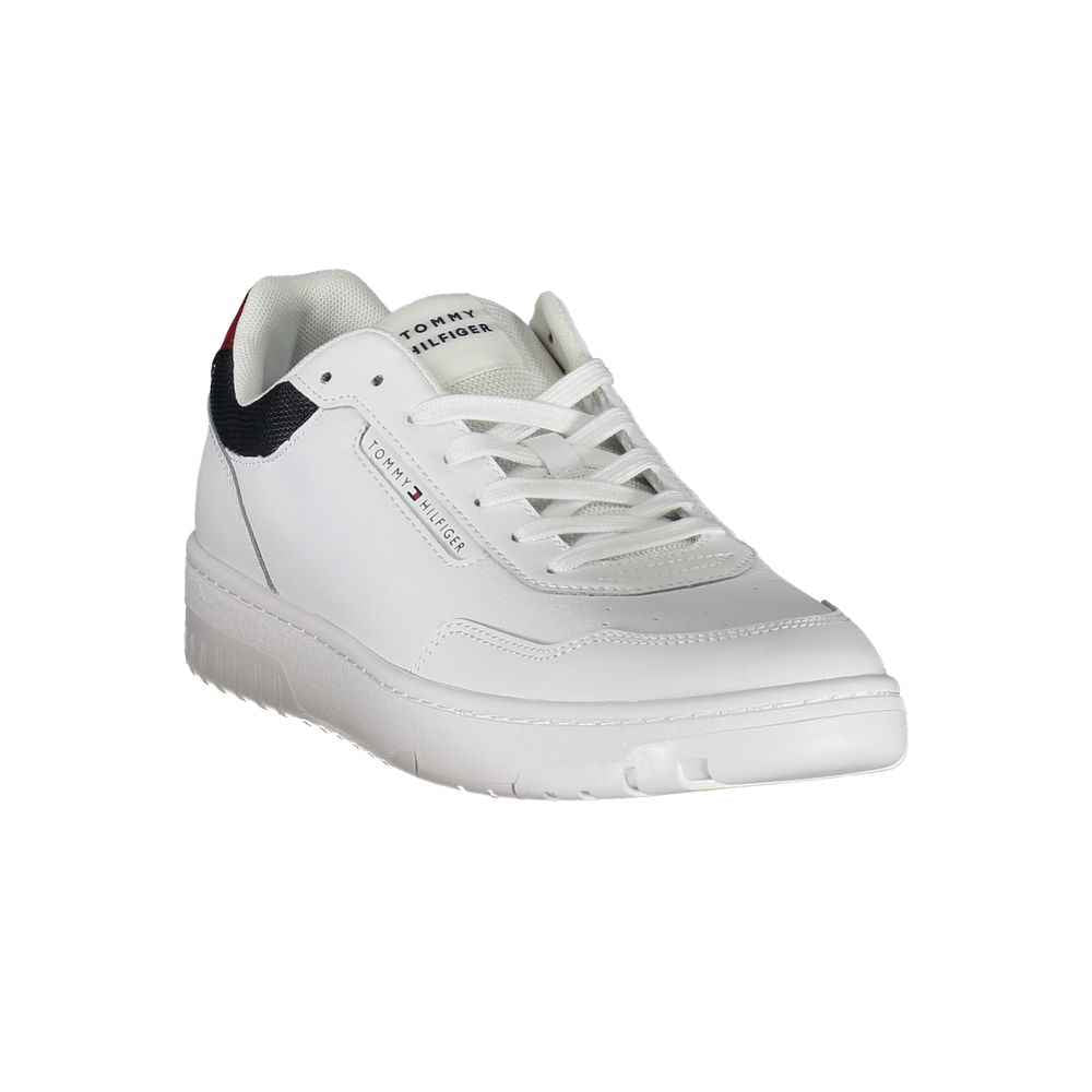 Tommy Hilfiger White Leather Sneaker
