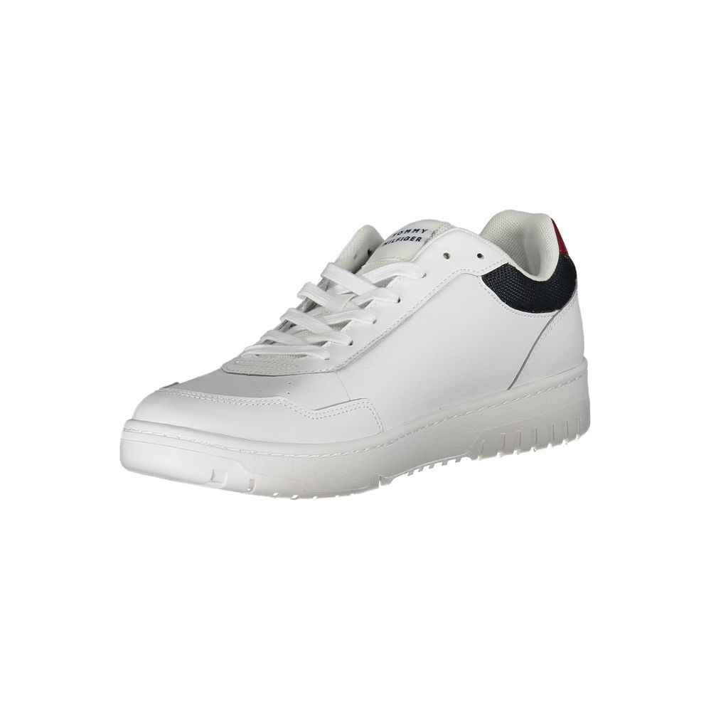 Tommy Hilfiger White Leather Sneaker