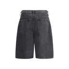 7FOR Denim Caviar Shorts