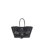 Balenciaga Black Calf Leather Bos Taurus Shoulder Bag
