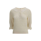 Chloé Sweater with lace collar