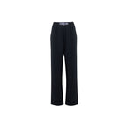 Comme Des Fuckdown Black Polyester Women Palazzo Trousers
