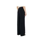 Comme Des Fuckdown Black Polyester Women Palazzo Trousers