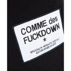 Comme Des Fuckdown Black Cotton Short