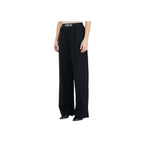Comme Des Fuckdown Black Polyester Women Palazzo Trousers