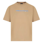 Comme Des Fuckdown Brown Cotton T-Shirt