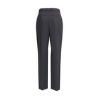 Alexander McQueen Black Wool Dress Pants