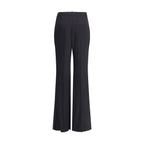 Balenciaga Black Viscose Flared Pants