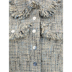 Ganni Multicolor Cotton Coat