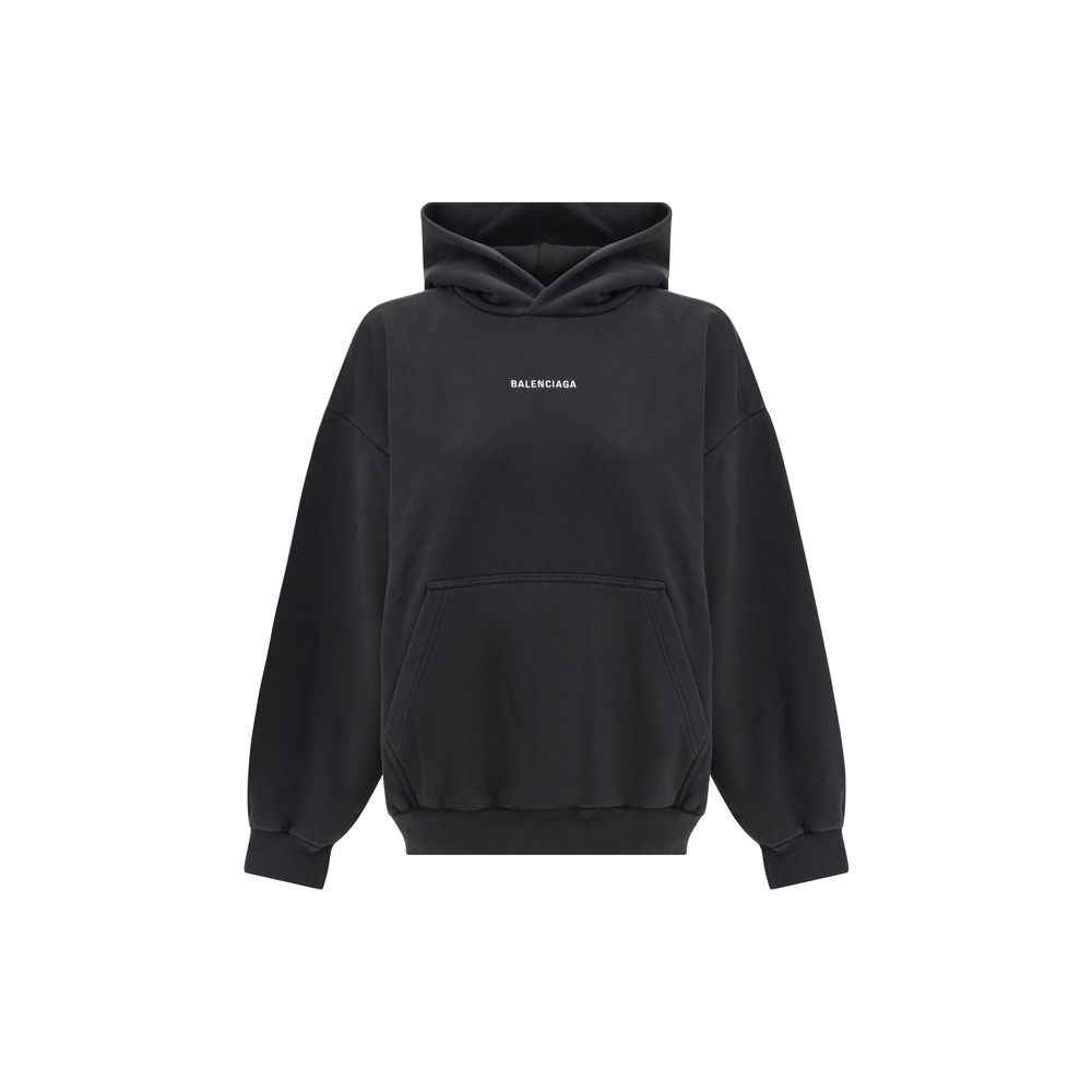 Balenciaga Logoed Hoodie