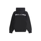 Balenciaga Black Cotton Sweatshirt