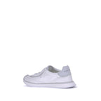 Dolce & Gabbana White Fabric Low Top Sneakers