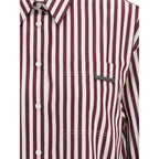 Brunello Cucinelli Multicolor Cotton Pattern Shirt