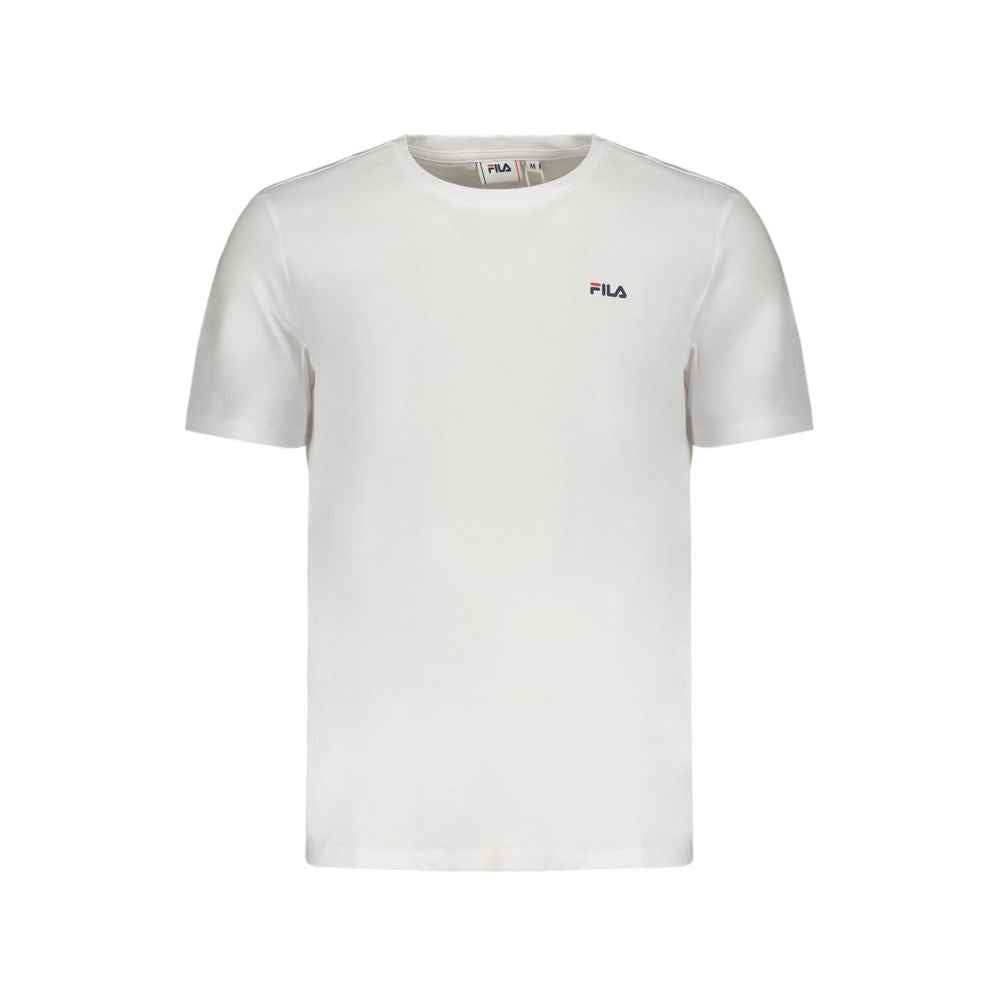 Fila White Cotton T-Shirt