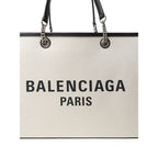 Balenciaga Gray Cotton Tote Bag