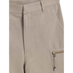 Dior Beige Cotton Cargo Shorts