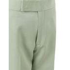 Tom Ford Green Viscose Chino Pants