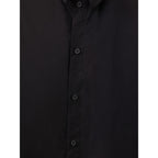 Balenciaga Black Cotton Long Dress