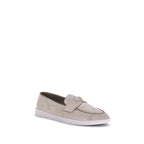 Prada Beige Rubber Slip-On Loafers