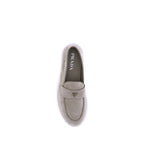 Prada Beige Rubber Slip-On Loafers