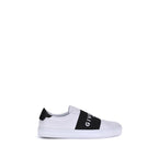 Givenchy White Calf Leather Bos Taurus Low Top Sneakers