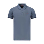 Norway 1963 Blue Cotton Men Polo Shirt