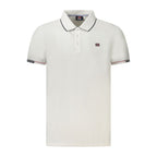 Norway 1963 White Cotton Men Polo Shirt