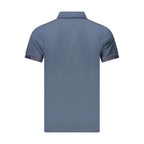 Norway 1963 Blue Cotton Men Polo Shirt