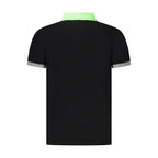 Norway 1963 Black Cotton Men Polo Shirt